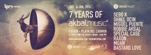 7 Years of Akbal Music @ Fusion - BPM 2014