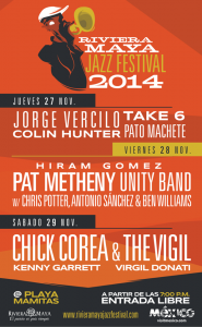 Riviera Maya Jazz Festival 2014 @ Playa del Carmen