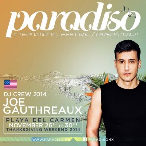 Joe Gauthreaux @ Paradiso 2014 - Playa del Carmen