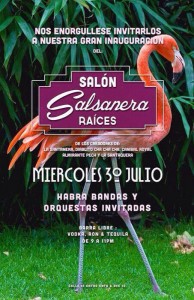 Gran Inauguración Salón Salsanera Raíces