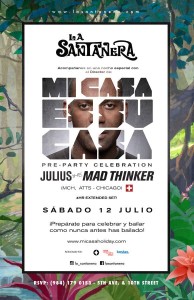 Julius The Mad Thinker @ La Santanera