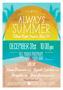 Always Summer - New Year`s Eve 2015 @ Tulum
