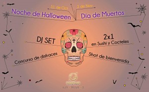 Noche de Halloween y Día de Muertos @ Sushi Club