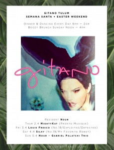 Semana Santa 2015 @ Gitano - Tulum