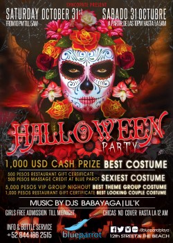 Halloween Party @ Blue Parrot