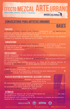 Efecto Mezcal arte urbano la mezcalinna playa del carmen