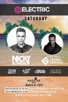 Electric Playa - Semana Santa 2016 @ Martina Beach Club