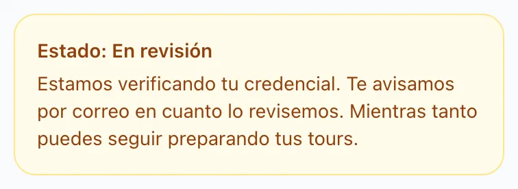 Perfil en revisión