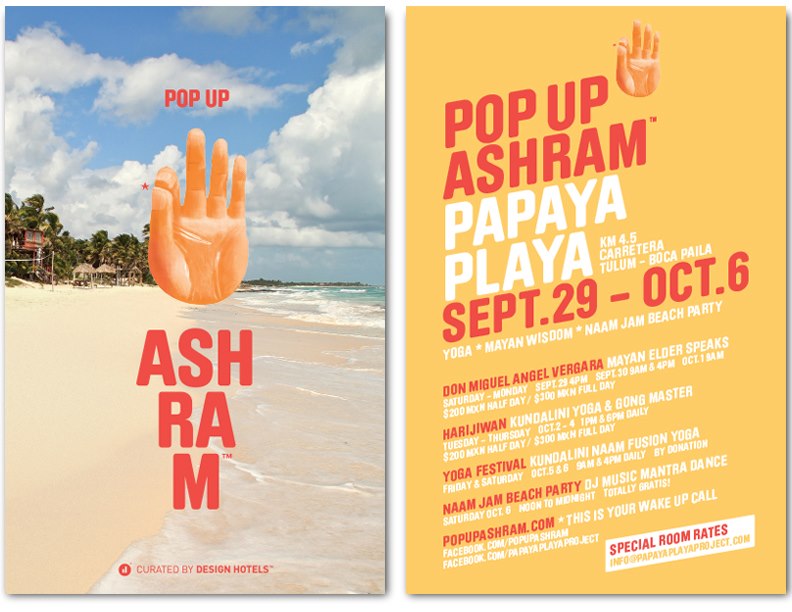 POPUP ASHRAM @ PAPAYA PLAYA