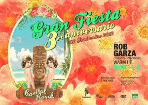 Fiesta de Aniversario @ Canibal Royal , Playa del Carmen