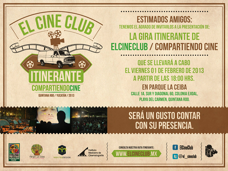 El Cine Club - Intinerante @ Parque la Ceiba