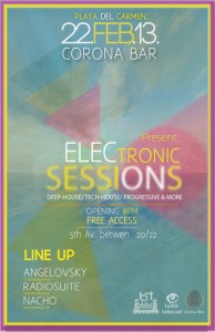 Electronic Sessions @ Corona Bar