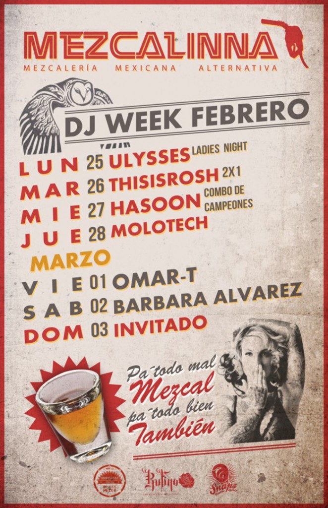 Semana de eventos @ La Mezcalinna