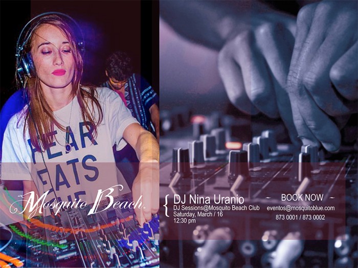 Dj Nina Uranio @ Mosquito Beach