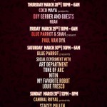 Primavera Festival @ Playa del Carmen - Semana Santa 2013