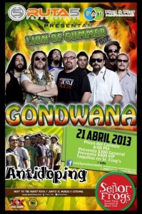 Gondwana & Antidoping @ Sr. Frogs Playa del Carmen