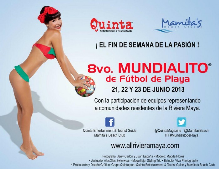 Mundialito Playa del Carmen - Mamitas 2013