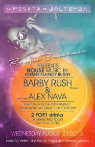 Risqué Business - Barby Rush @ La Peñita de Jaltemba