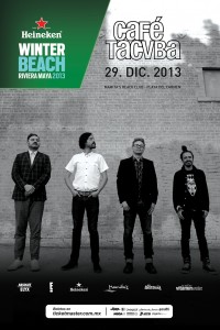 Viva Playa te lleva a ver a Café Tacvba en el Heineken Winter Beach 2013