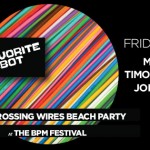 Crossing Wires Beach Party @ Fusion Beach - BPM 2014