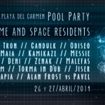 Time and Space Residents Pool Party @ Playa del Carmen