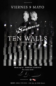 Ten Walls ( Mario Basanov ) @ La Santanera