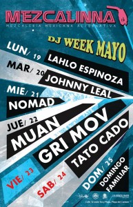 Dj Week @ La Mezcalinna