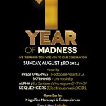 1er Aniversario de MADNESS @ Hotel Deseo
