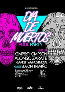 Día de Muertos Pool Party @ The Palm at Playa