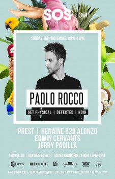 Paolo Rocco @ Hostal 3B