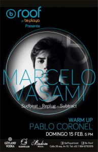 Marcelo Vasami @ B Roof - Be Playa