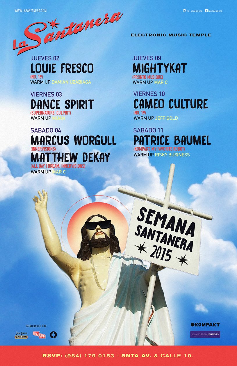 Semana Santa 2015 La Santanera Playa del Carmen