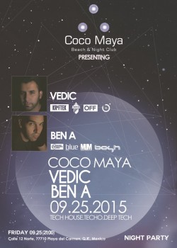 Cedic & Ben A @ Coco Maya - Playa del Carmen