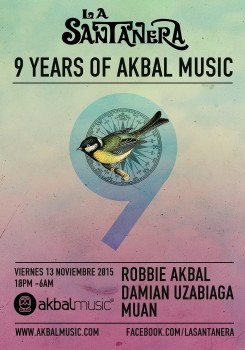 9 años de Akbal Music @ La Santanera Playa del Carmen
