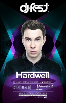 Hardwell Dj Fest 2016 @ Mamitas Beach Club - Playa del Carmen