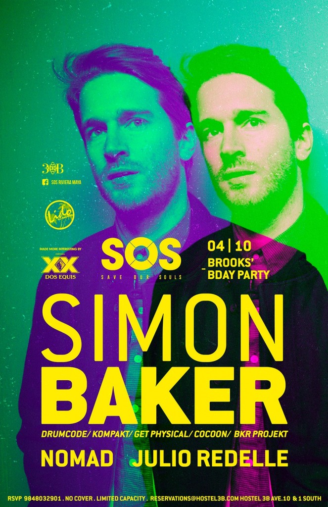 Simon Baker @ SOS Lounge - Playa del Carmen