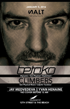 Betoko & Climbers @ Blue Parrot - Playa del Carmen 2016
