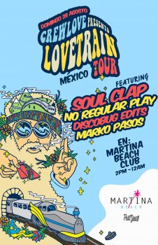 Lovetrain Soul clap @ Playa del Carmen