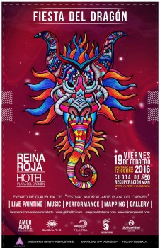 Fiesta del Gragón playa del carmen