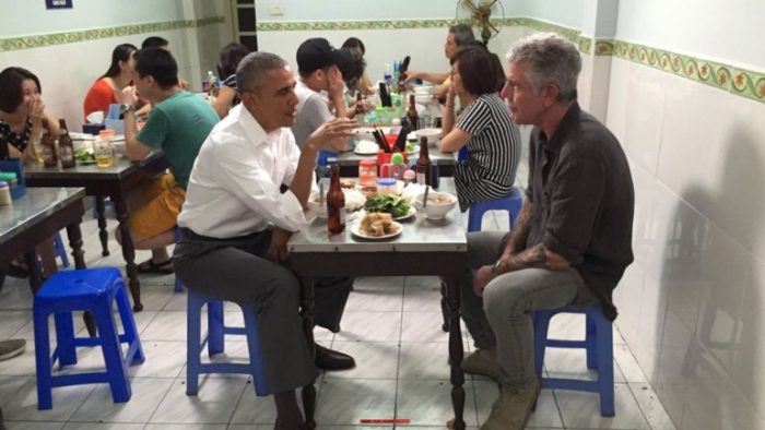 Obama Bourdain Vietnam