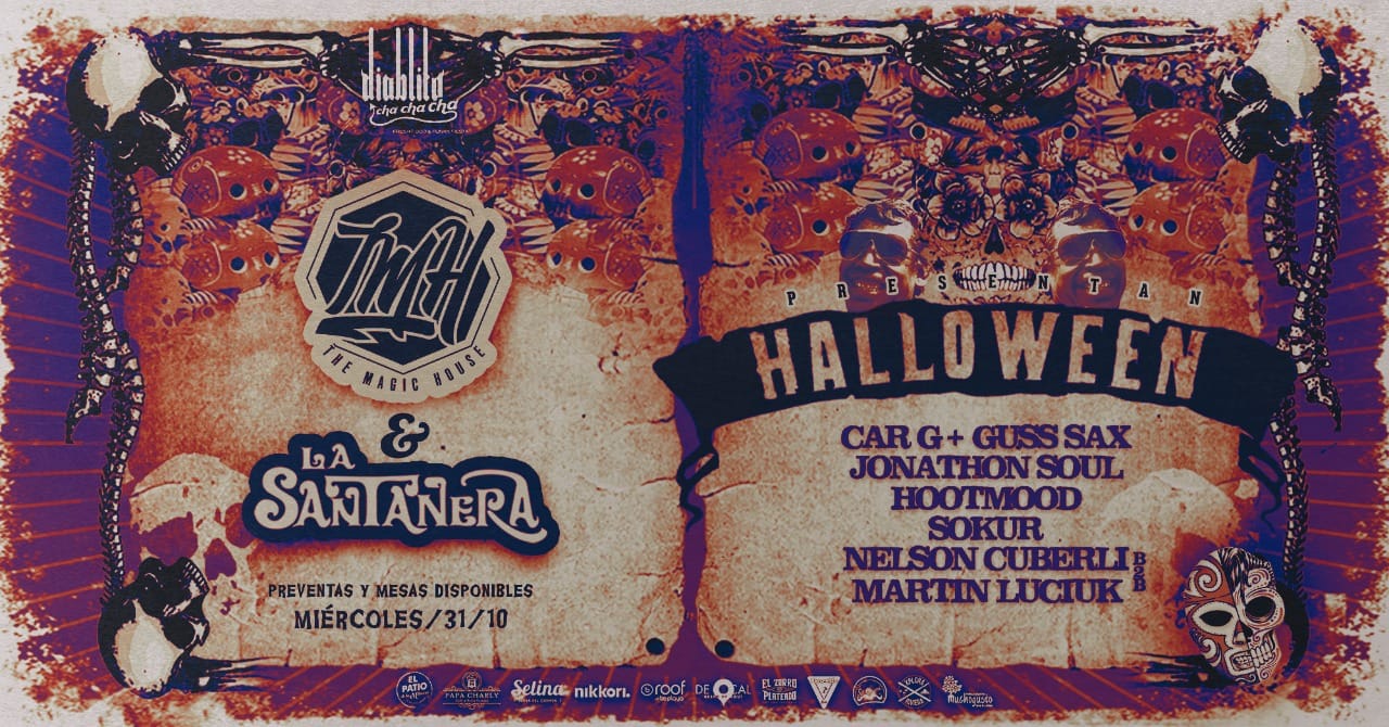 Halloween Playa del Carmen Diablito Cha cha cha 2018