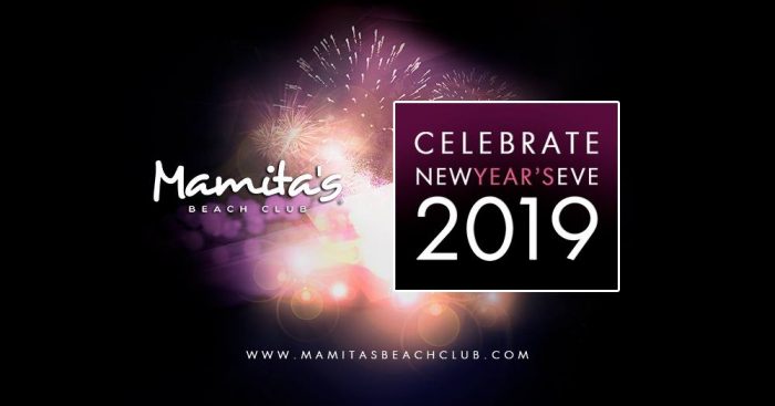 Fiesta de Año nuevo 2019 mAMITAS bEACH clUB Playa del Carmen - Viva Playa