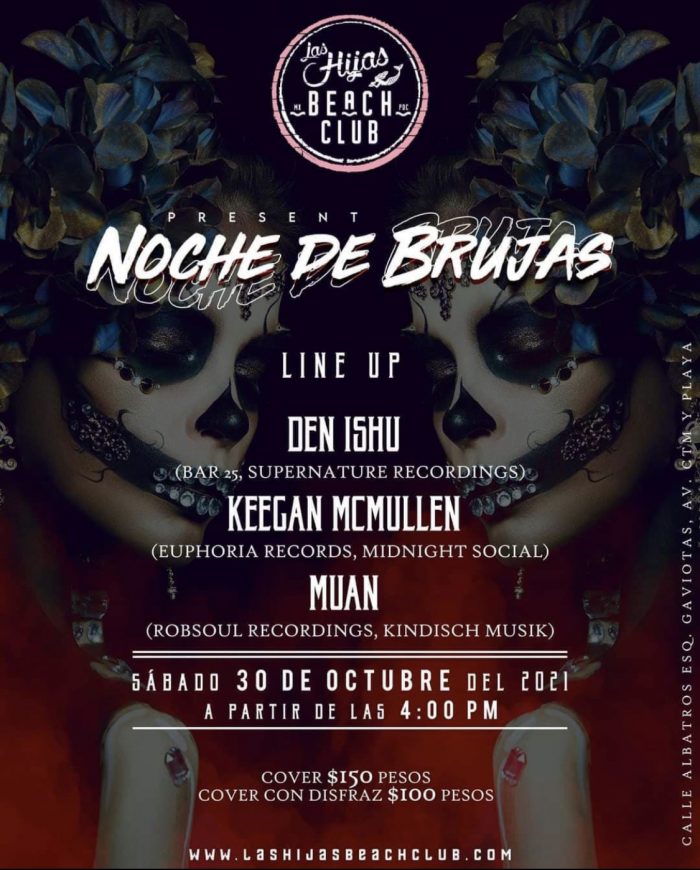 Halloween Playa del Carmen Las Hijas