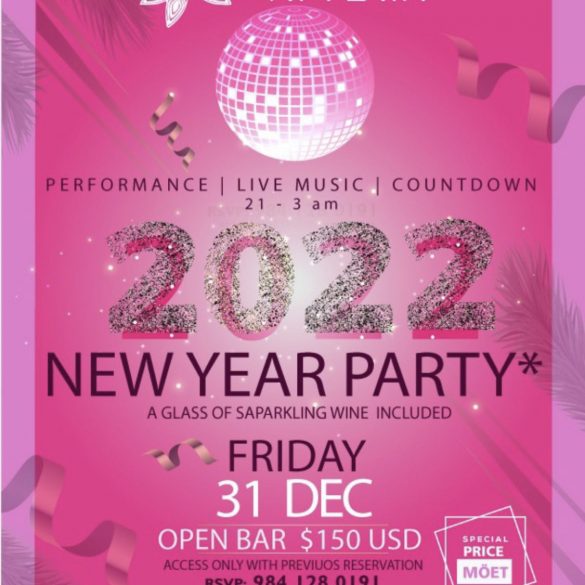 New Year Party 2022 The Palm Playa del Carmen