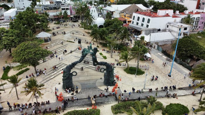 Parque Fundadores Playa del Carmen