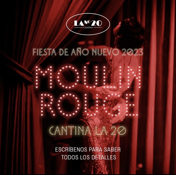 Año nuevo en Cantina La 20 Playa del Carmen