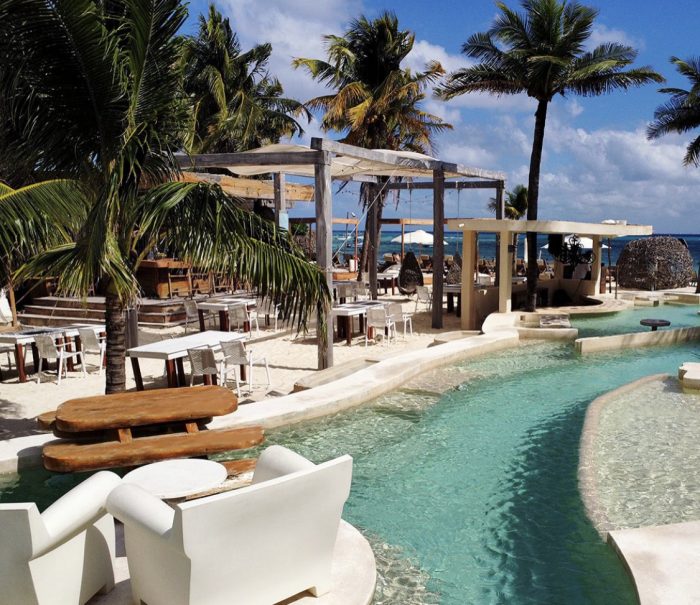 mandarino beach Playa del Carmen