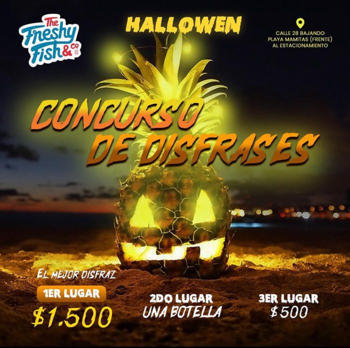 Concurso de Disfraces @ Freshy Fish Playa del Carmen halloween 2023
