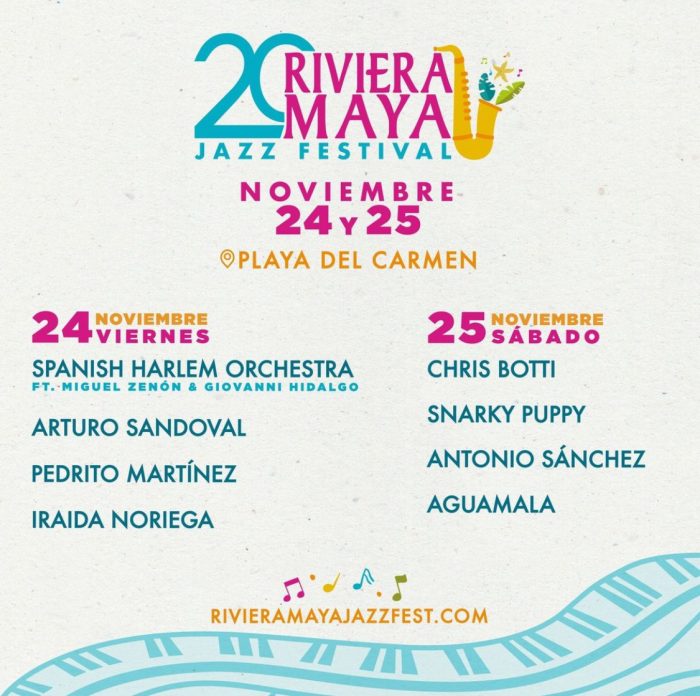 Riviera Maya Jazz Festival 2023 @ Playa del Carmen
